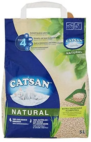 Test Katzenstreu: Catsan Natural