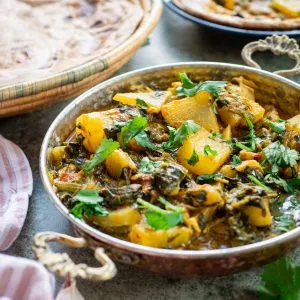 Thumbnail des Spinat-Rettich-Curry