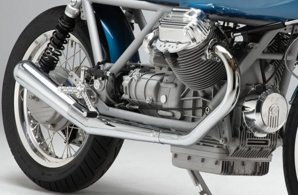 Überarbeiteter Moto Guzzi Le Mans 3 Motor