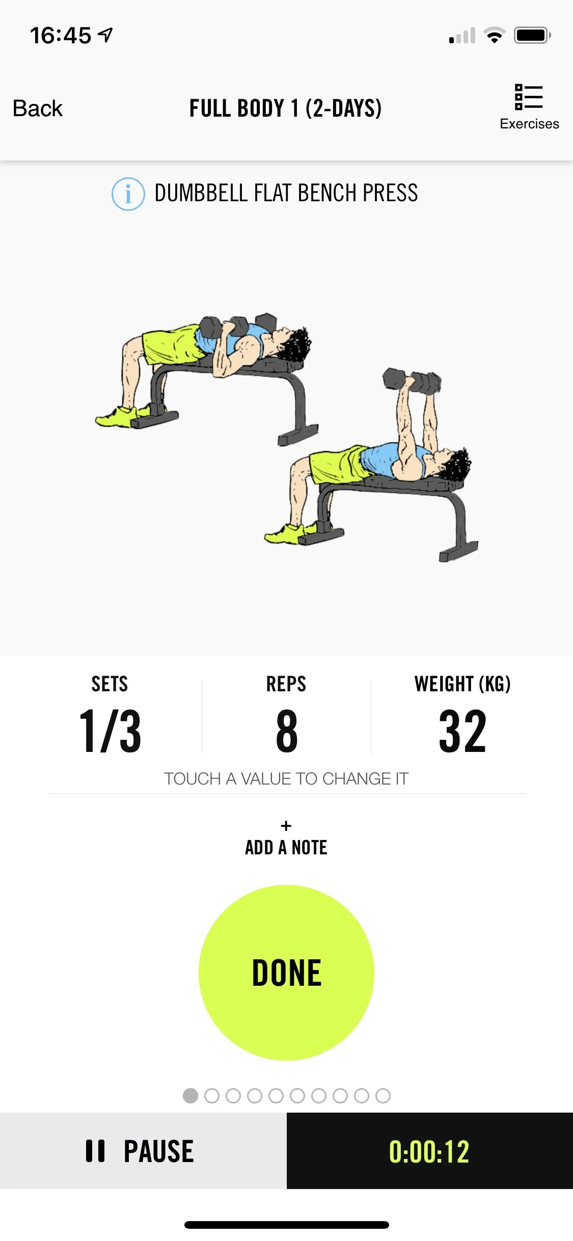 Überprüfen Sie Ihren Zeitplan während des Trainings!
