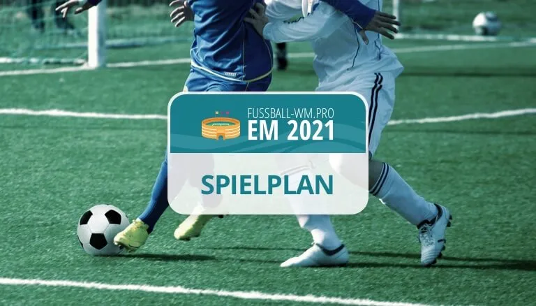 Übersicht des Spielplans der Fußball-Europameisterschaft 2021 mit allen Spielen und Ergebnissen