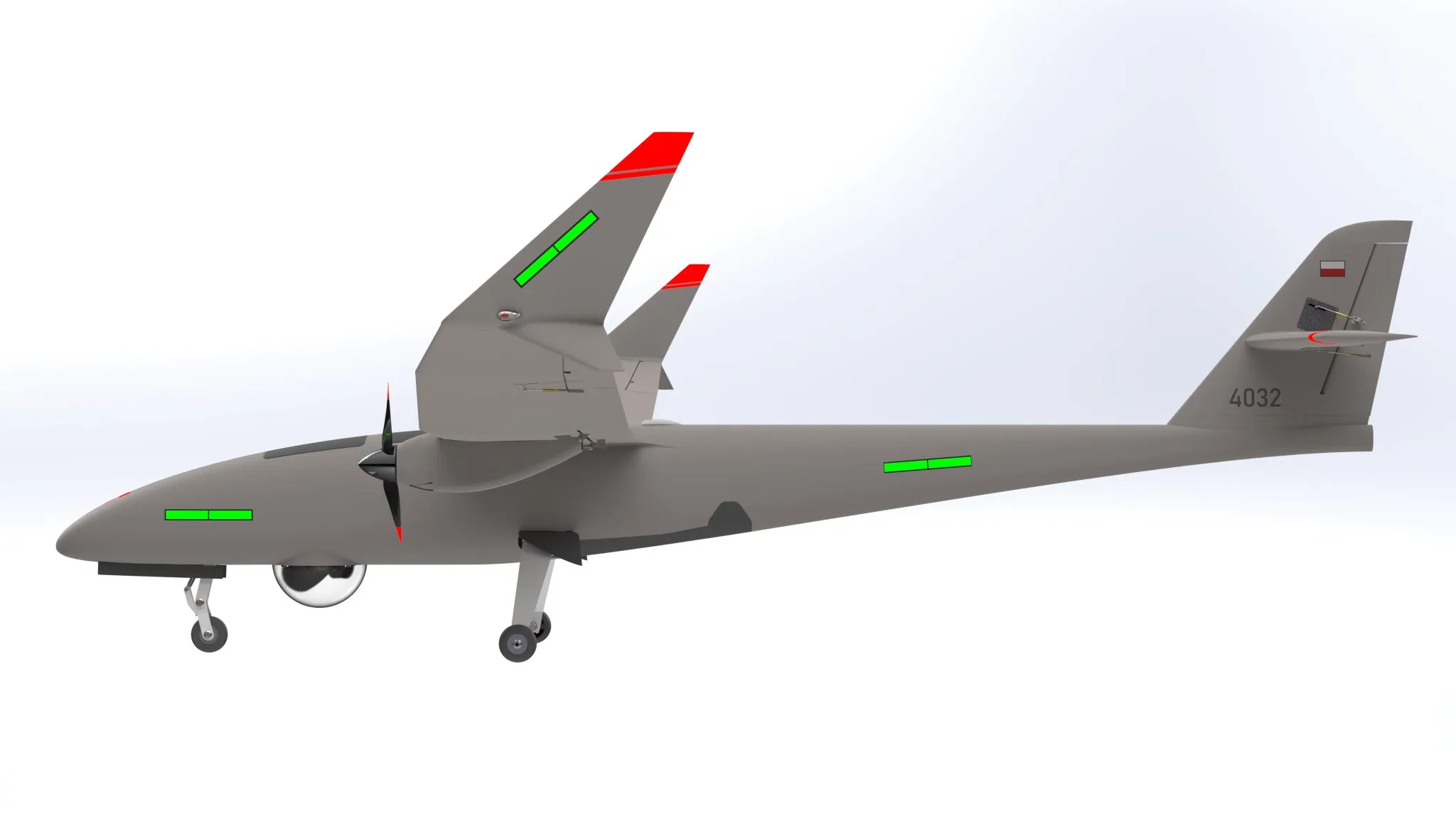 Unbemanntes Fluggerät von Grzegorz Sajdak