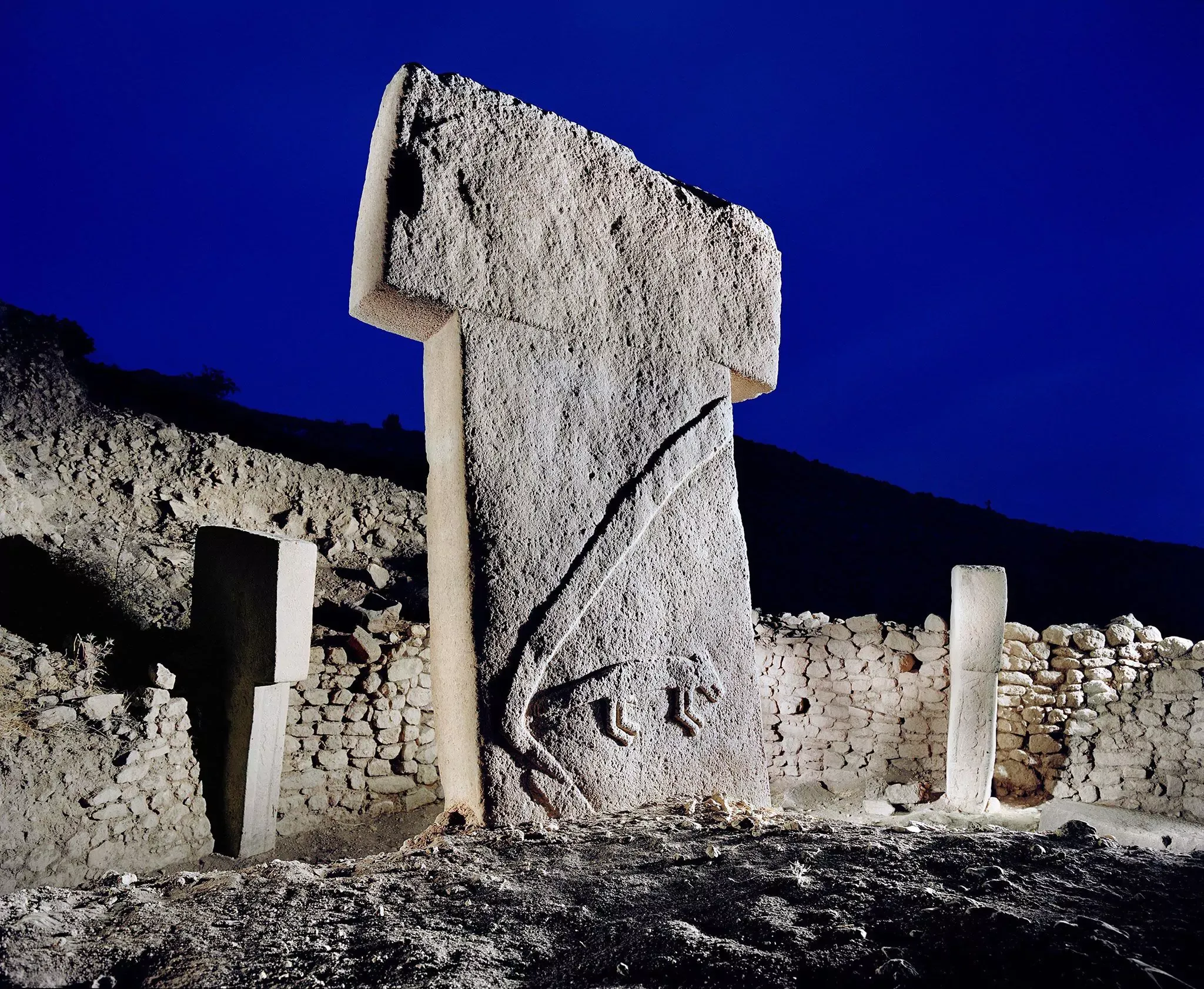 UNESCO-Welterbe Göbekli Tepe mit monumentalen Strukturen