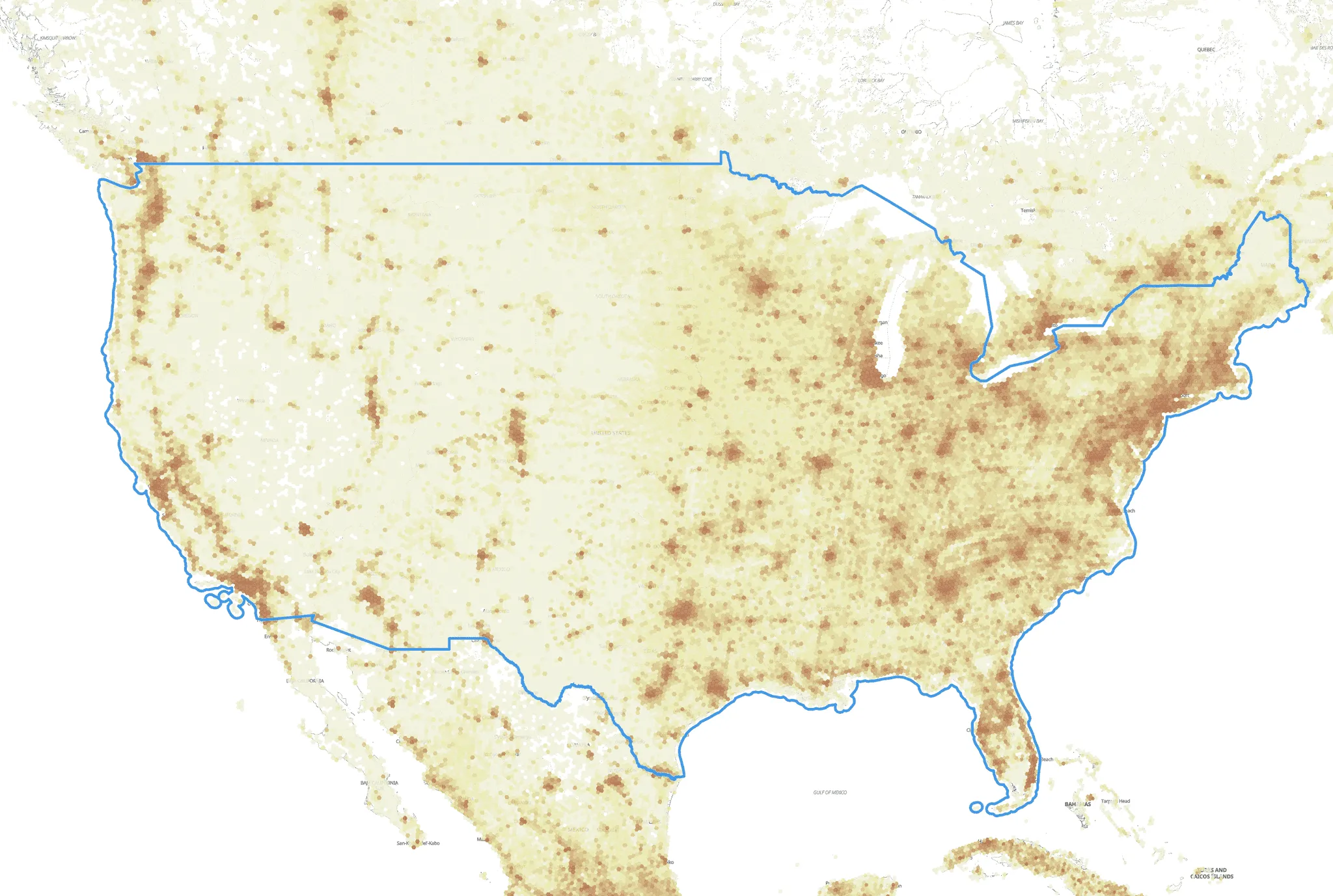 United States Population Density
