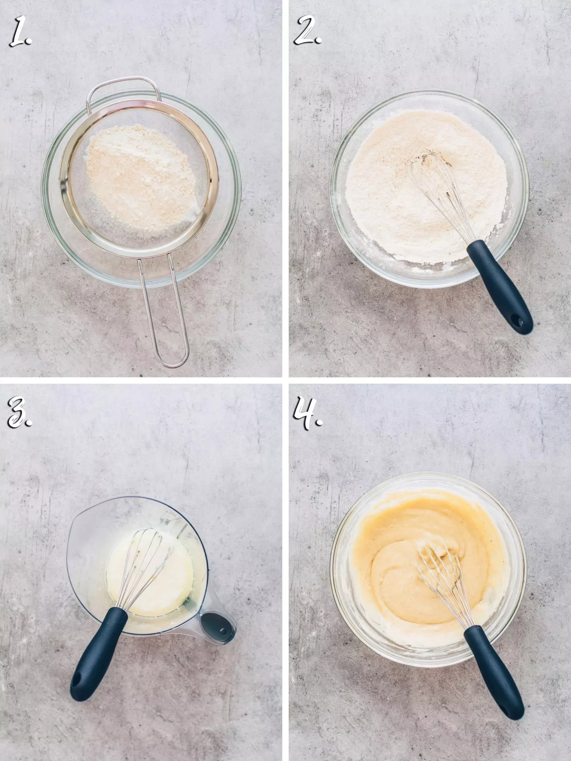 Veganer Kuchen-Teig für eine Torte