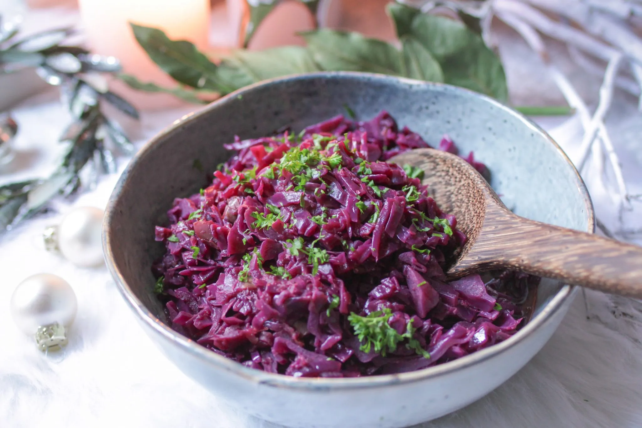 Veganes Apfelrotkraut, eine unverzichtbare Beilage