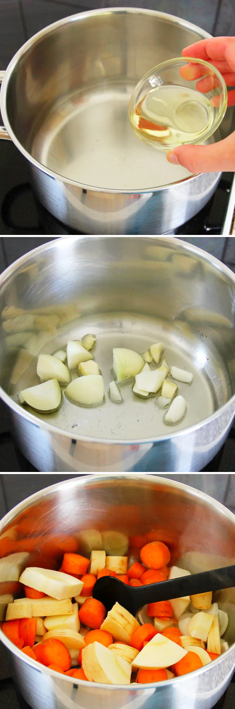 Vegetarische Ramen Schritt 3 Gemuese anbraten