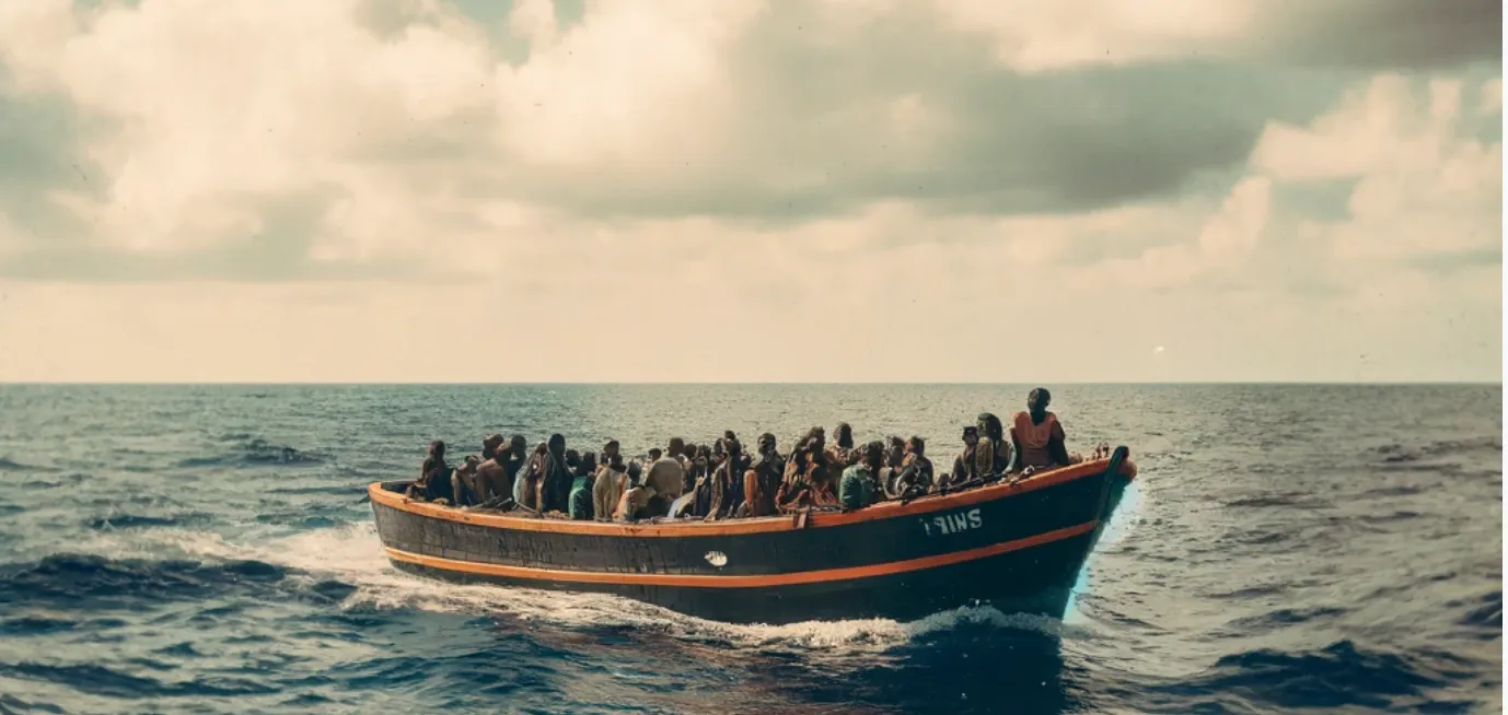 Visualisierung einer Fluchtgeschichte mit der Lebenslinienmethode