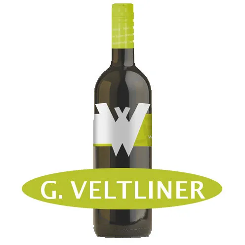 Weingut Weiss Grüner Veltiner bio Weißwein 750ml zur deutschen Tischkultur