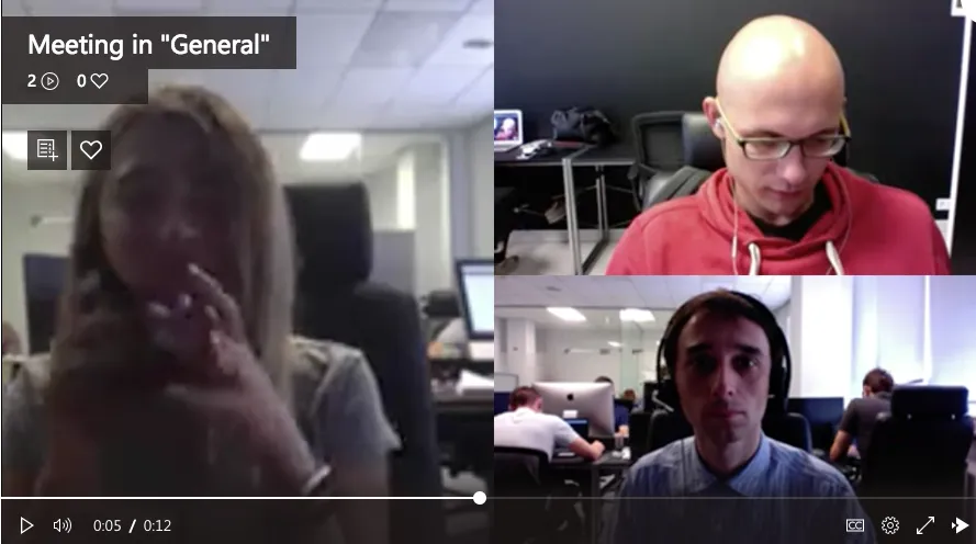 Weitere Funktionen für Videoanrufe in Microsoft Teams