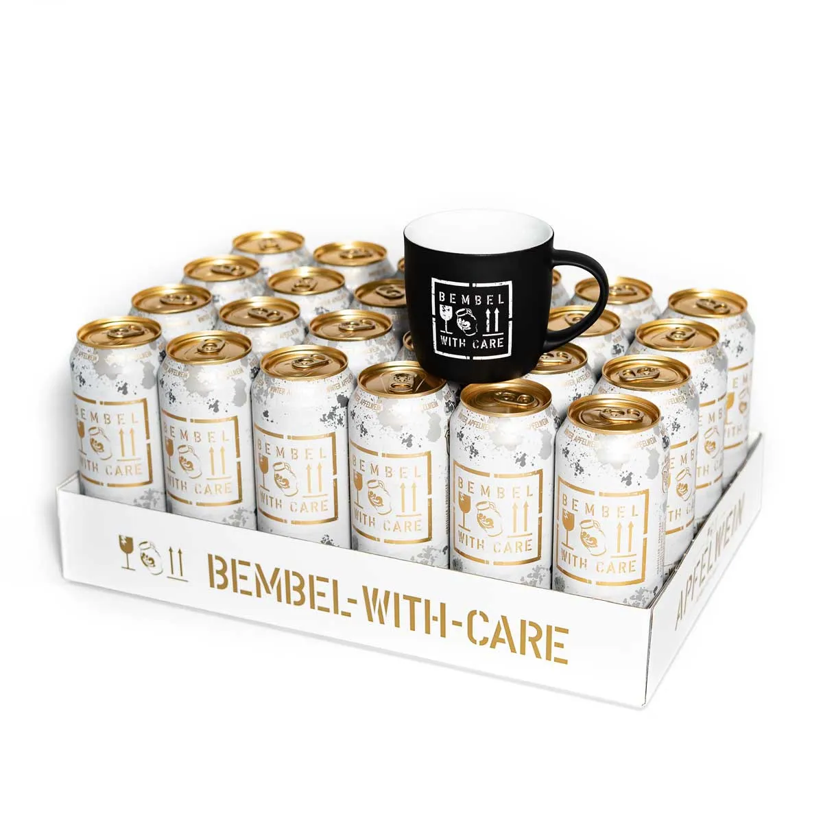 Winter-Apfelwein Care-Paket mit Tasse im Bundle