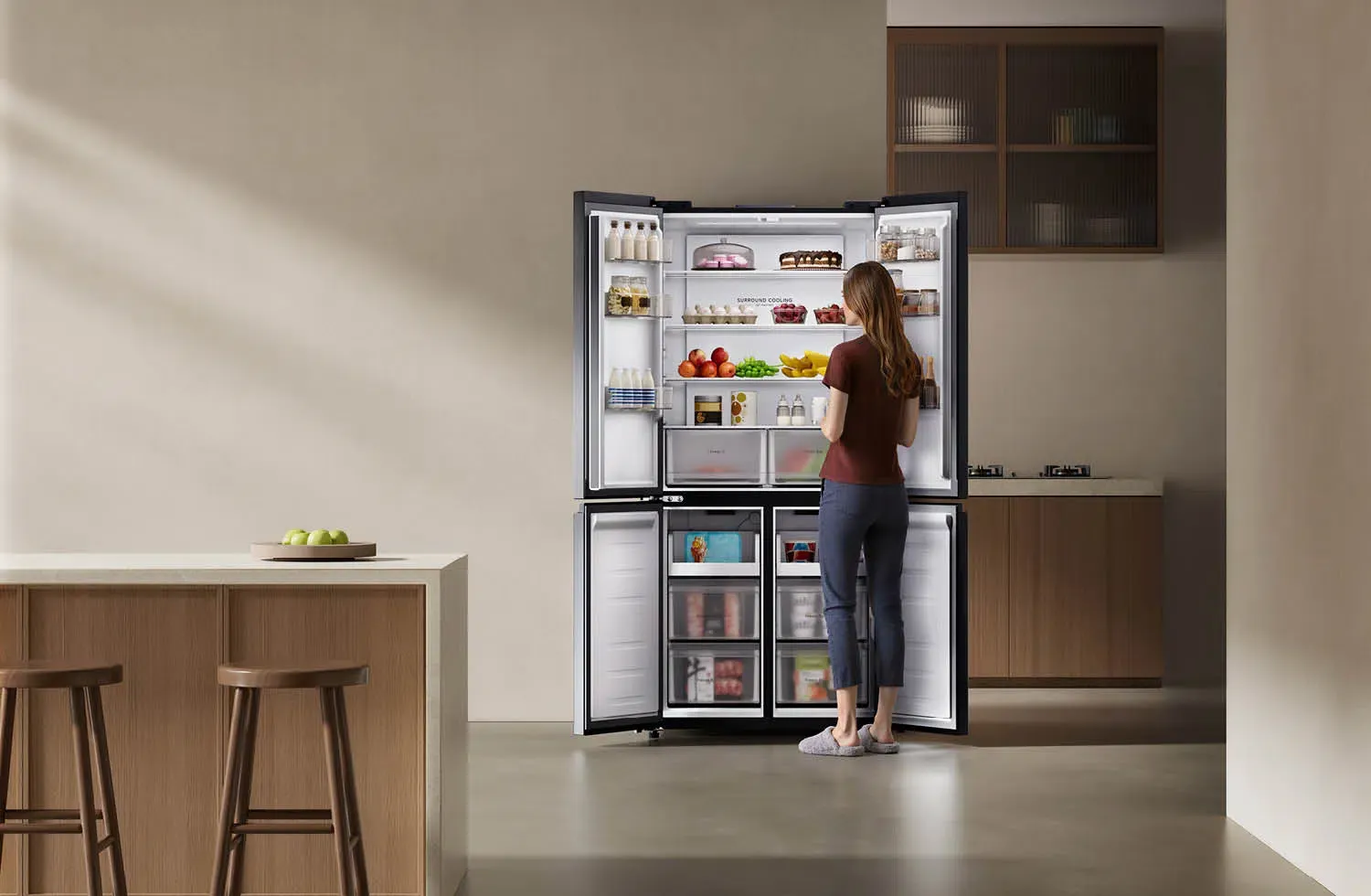 Xiaomi Kühlschrank der Mijia Cross Door Serie