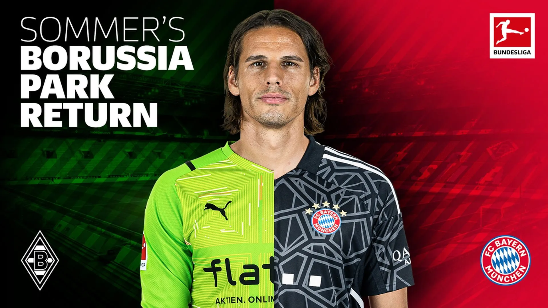Yann Sommer als Torhüter von Borussia Mönchengladbach in Aktion, einer der besten der Bundesliga