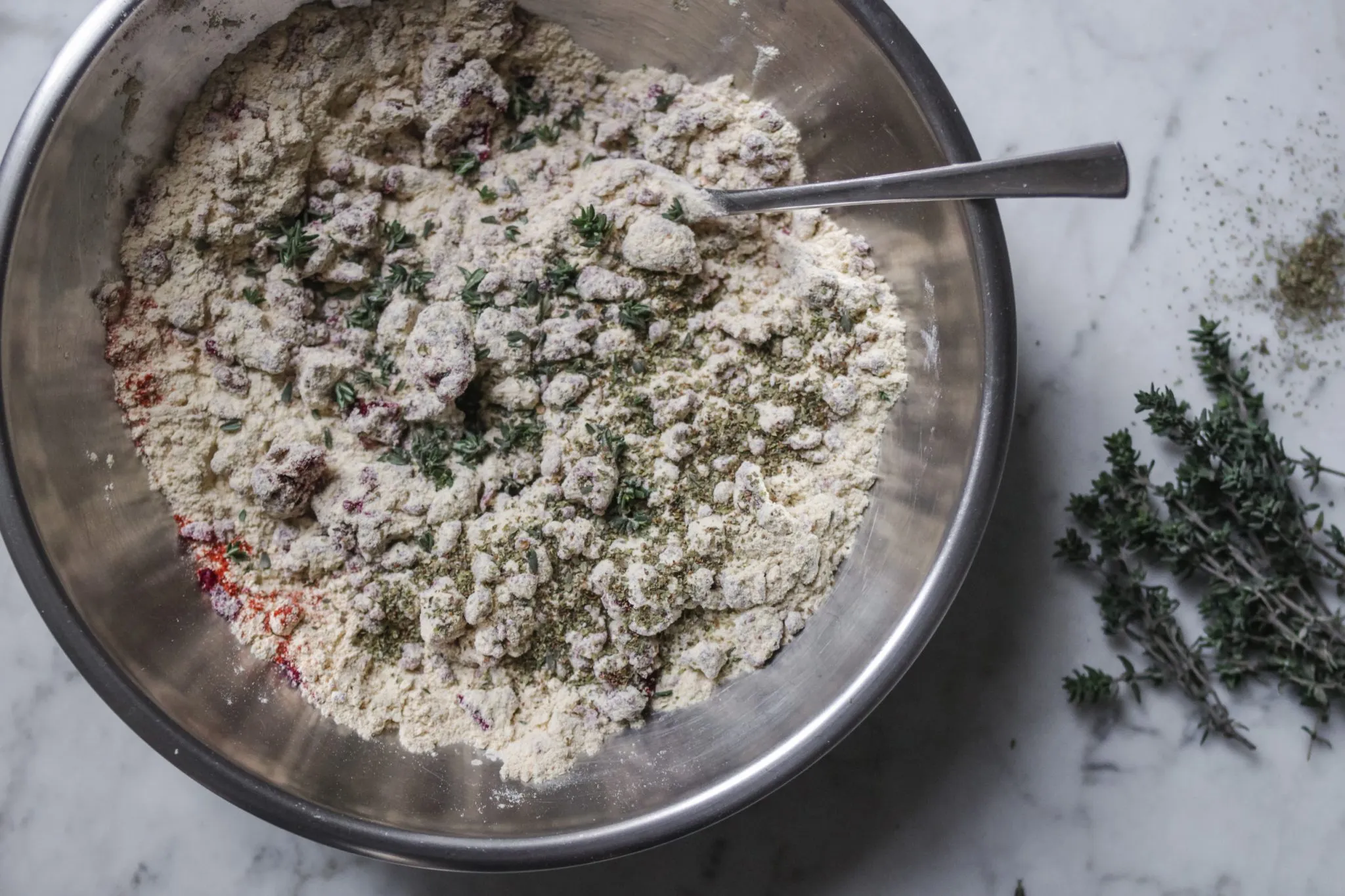 Zubereitungsschritt: Alle Zutaten für den Teig vermischen