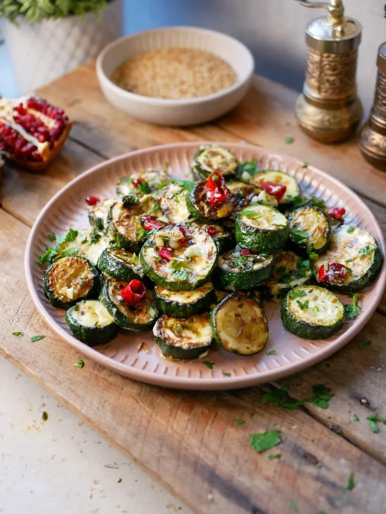 Zucchini gebacken