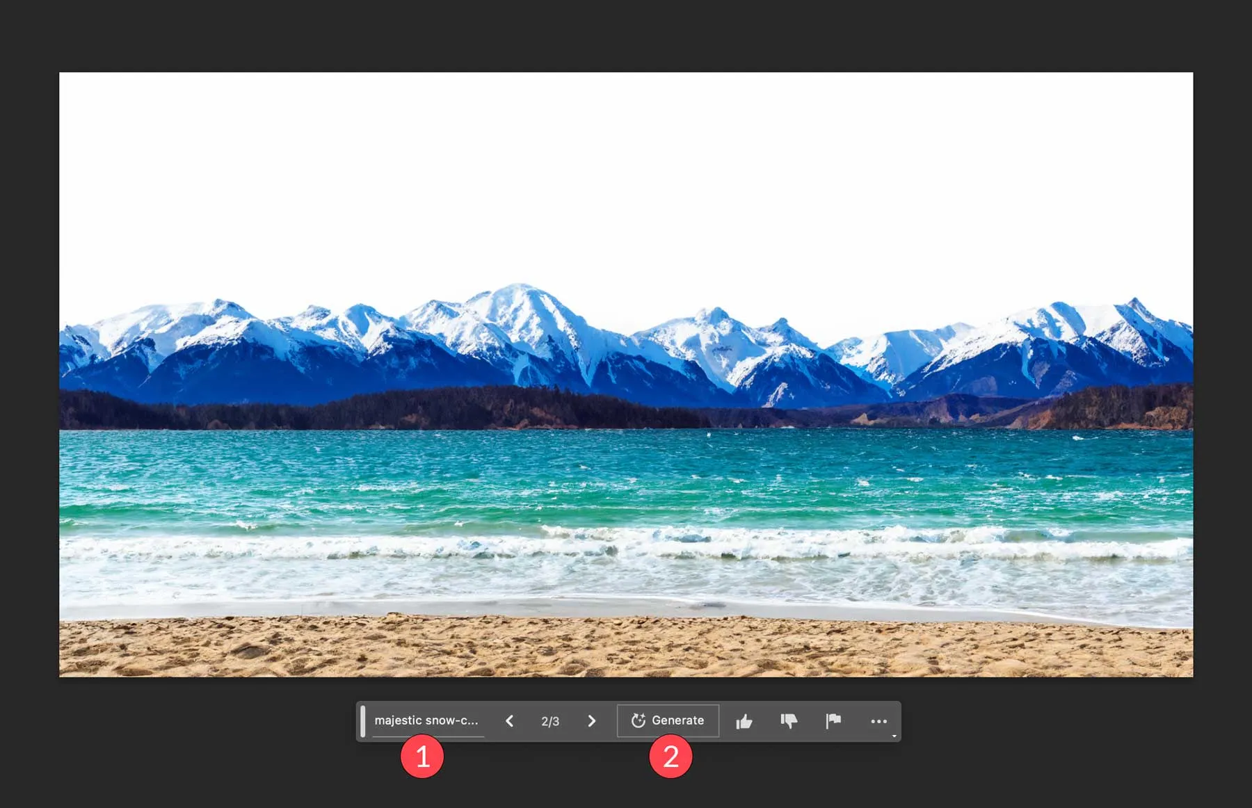 Zweite Auswahl generieren