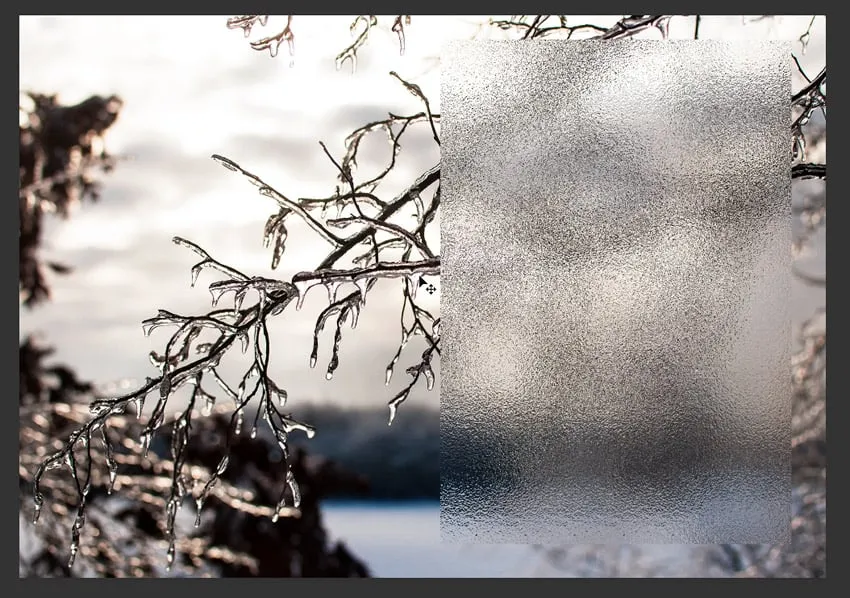 Zweiter Glasfilter angewendet