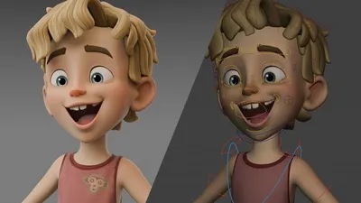 Alt text: Ein Charakter aus dem Projekt Storm