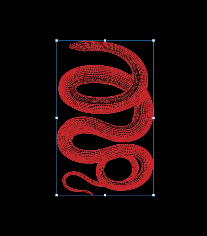 Anwenden der Farbüberlagerung auf die Illustration