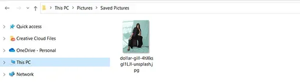 Bild im Datei-Explorer finden