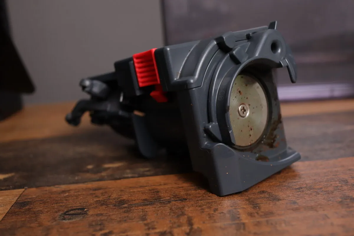 Brühgruppe einer Delonghi Kaffeemaschine