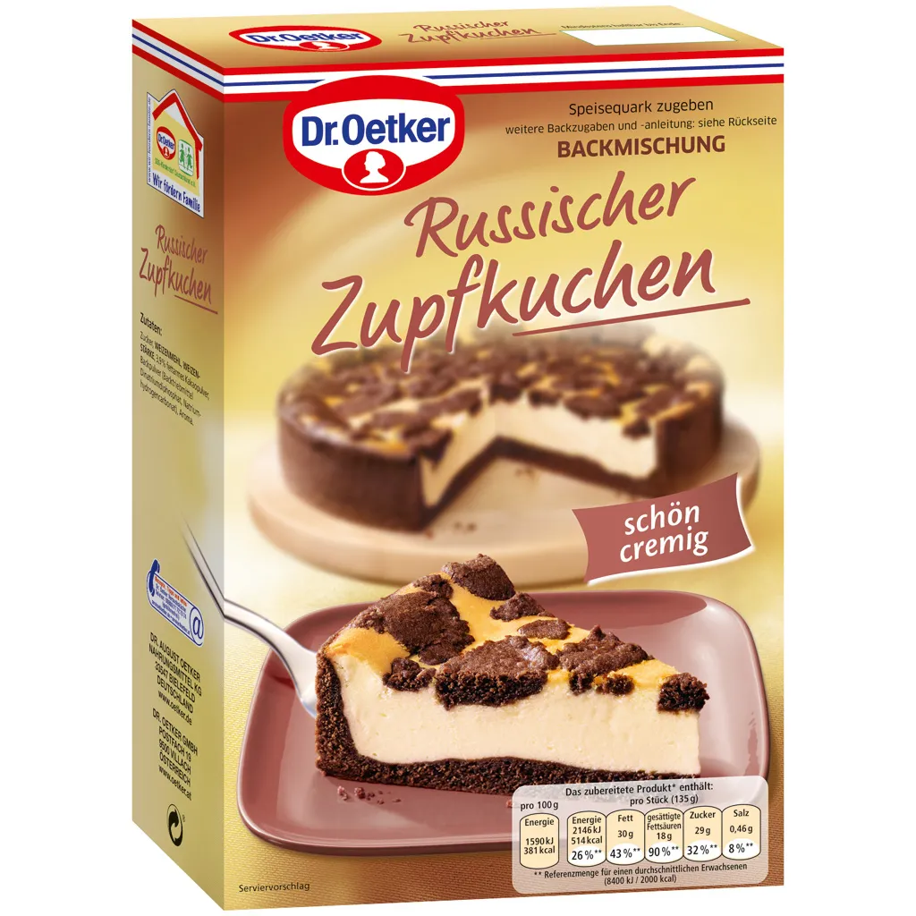 Dr. Oetker Russischer Zupfkuchen