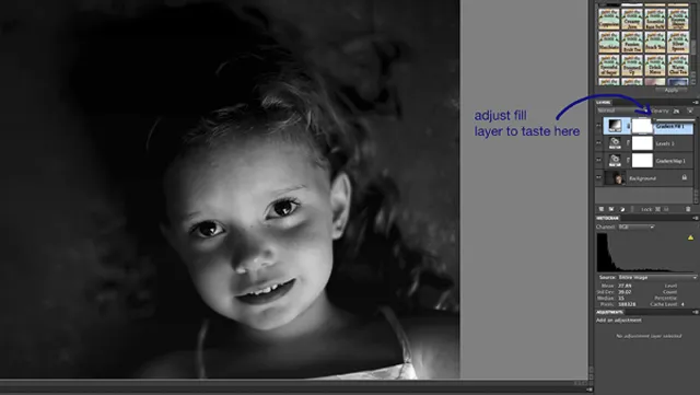 Ebene Verlaufsüberlagerung mit reduzierter Deckkraft