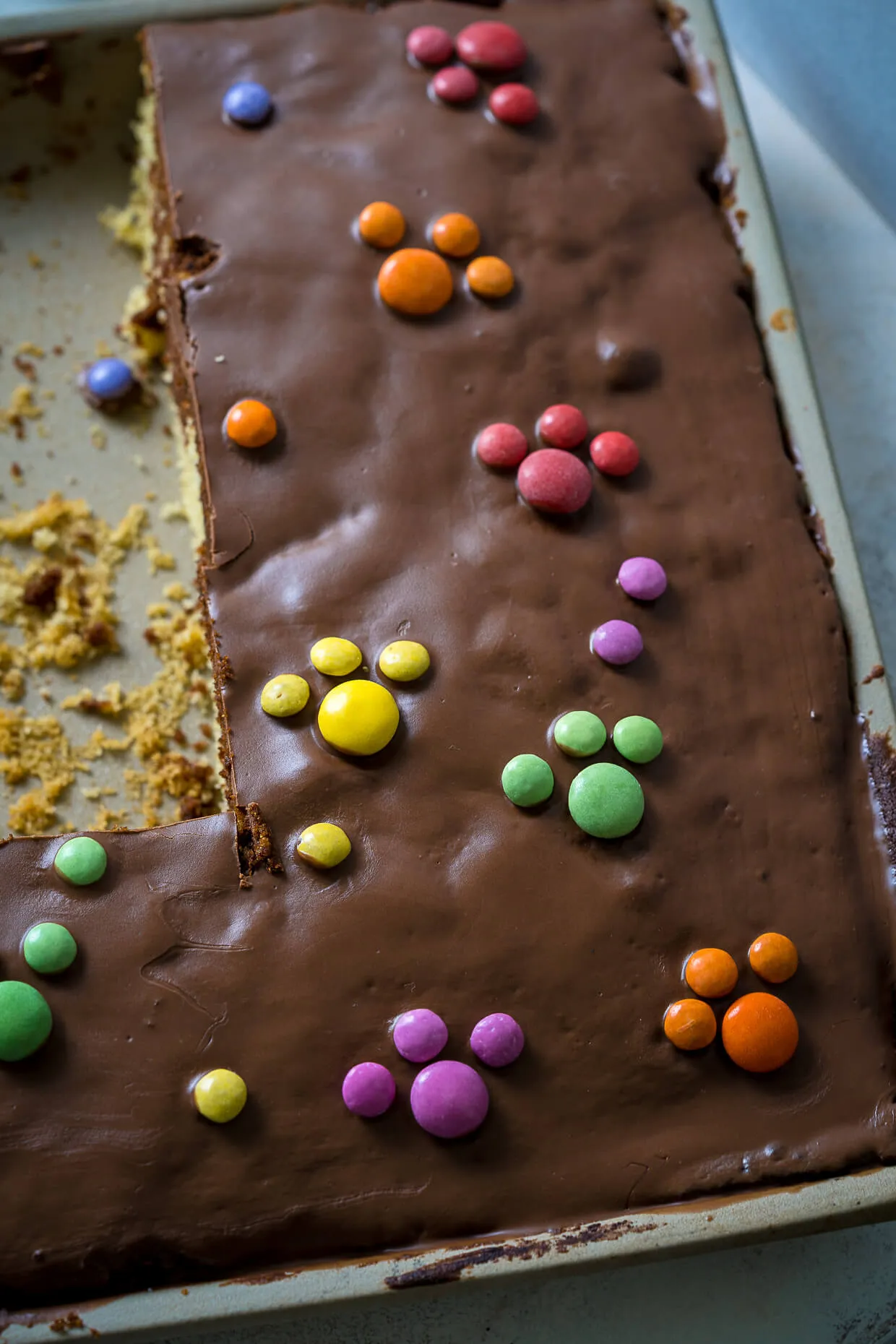 Einfacher Paw Patrol Kuchen für den Kindergeburtstag - saftiger Marmorkuchen