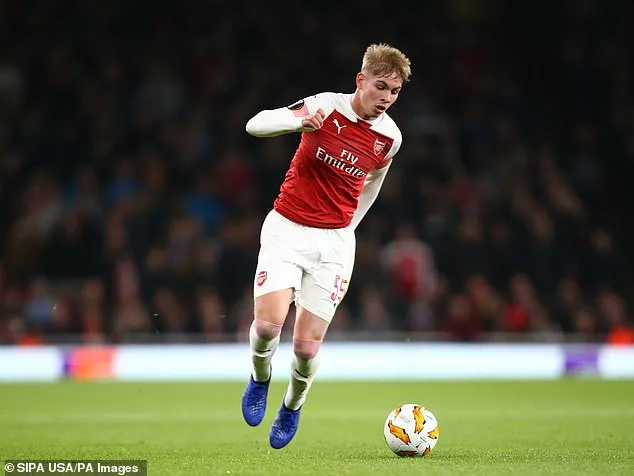 Emile Smith Rowe, Arsenal-Nachwuchstalent, mit Torerfolgen in der Saison.