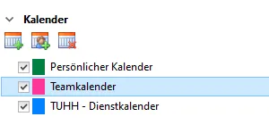 Erstellen eines neuen Kalenders