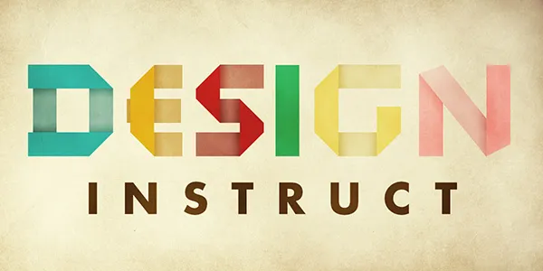 Erstellen von retro gefalteter Typografie mit Photoshop