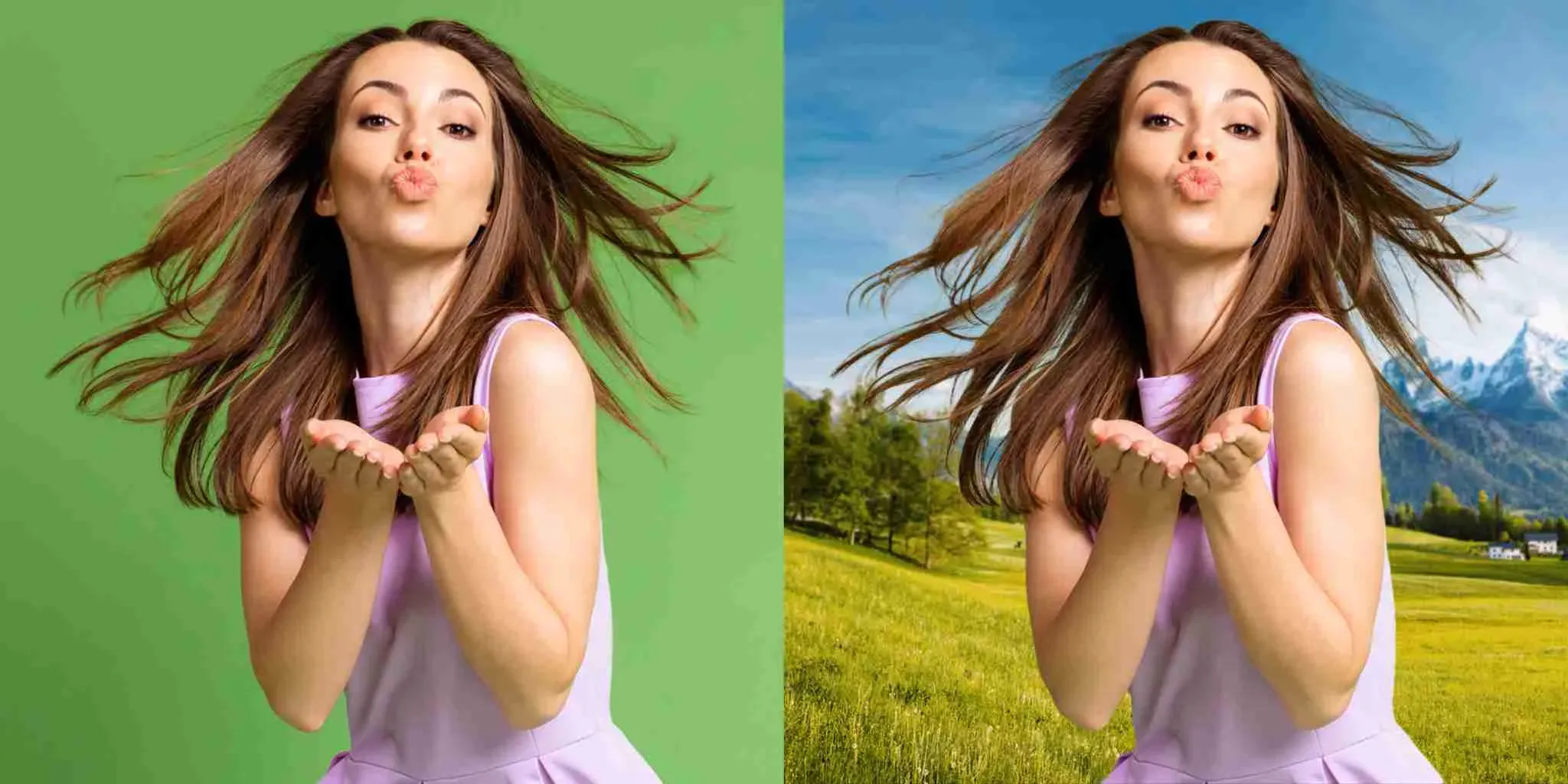 Fertigstellung der Haare