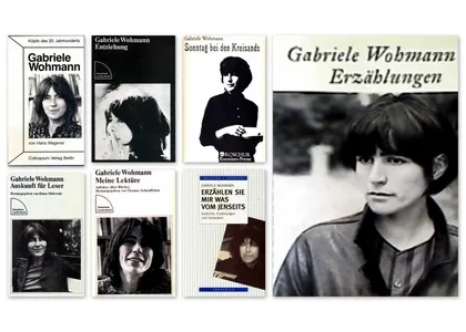 Gabriele Wohmann bei einer Lesung