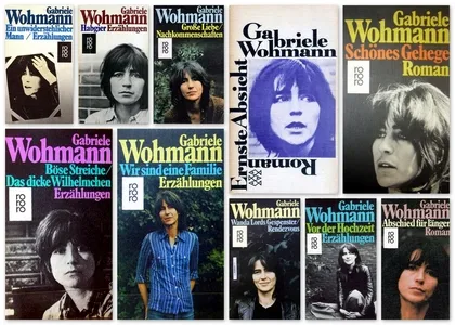 Gabriele Wohmann in ihrem Arbeitszimmer