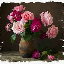 Gemalte Kanten Fotorand