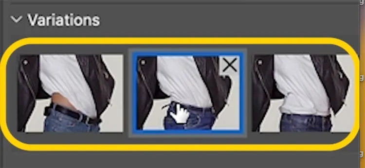 Generierte Jeans-Alternative