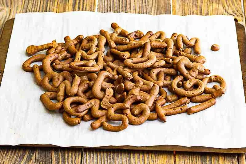 Kekse in Buchstabenform