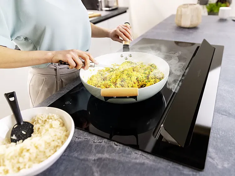 Kochfeldabzug lässt sich nach kochen leicht reinigen