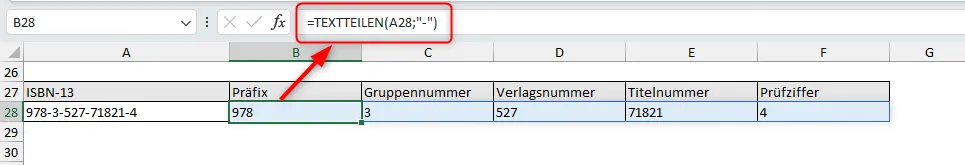 Maximaler Komfort mit TEXTTEILEN
