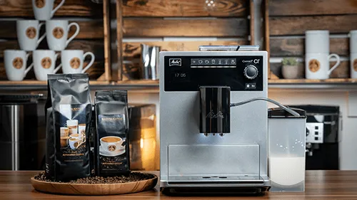 Melitta Caffeo CI mit zwei Bohnenfächern