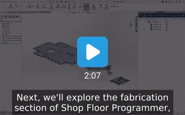 Nesting-Vorschau und Kontur-Auswahl