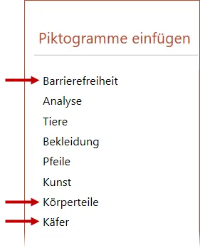 Neue Rubriken und andere Abfolge