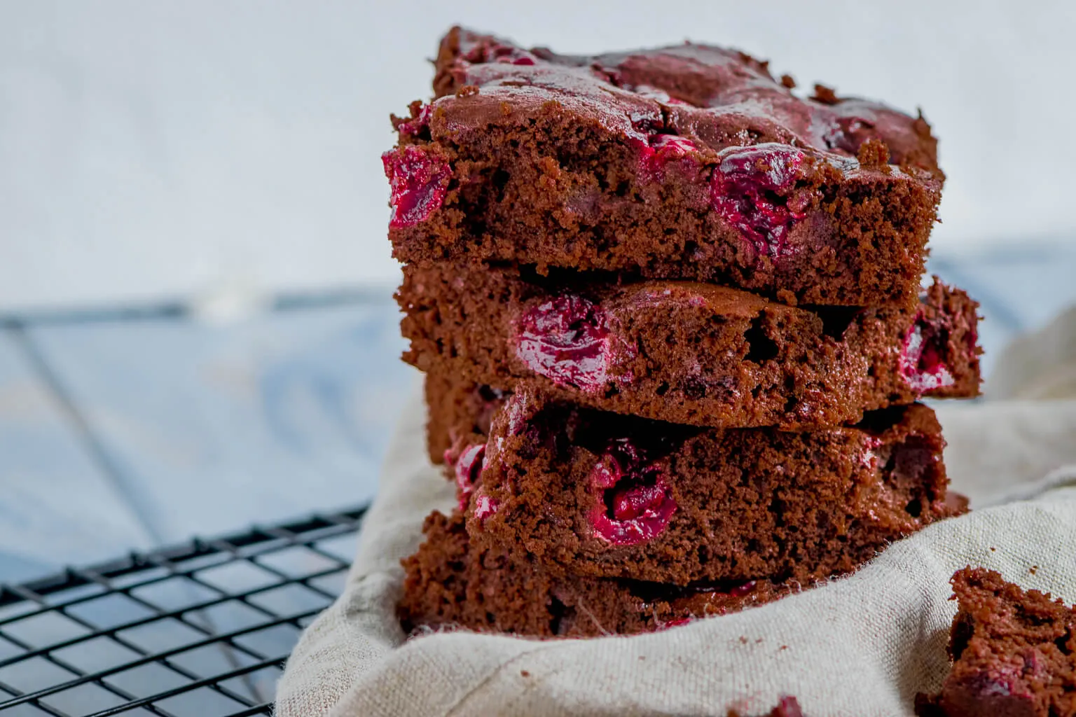 Nuss Schoko Kirschkuchen