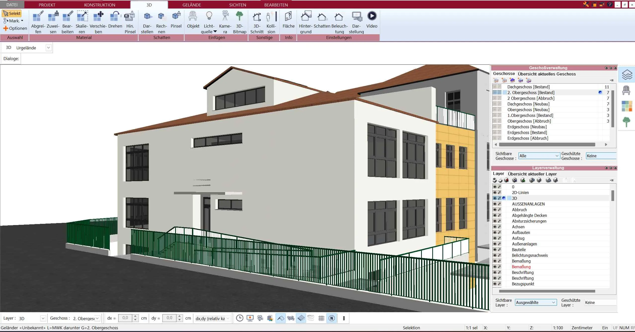 Planung mit dem Plan7Architekt Architekturprogramm