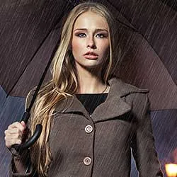 Regen zu einem Foto hinzufügen