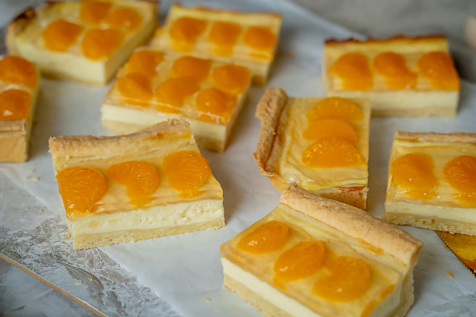 Rhabarber Pudding Streuselkuchen