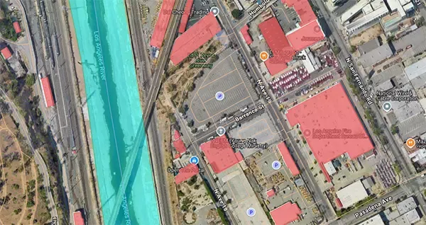 Satelliten-Hybridansicht