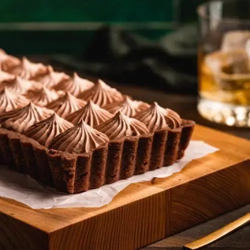Schoko-Whisky Tarte mit intensivem Schokoladengeschmack