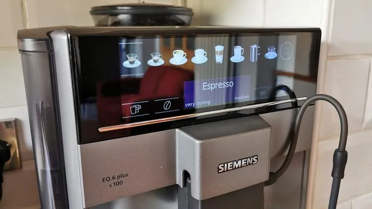 Siemens EQ.6 plus s100 Display