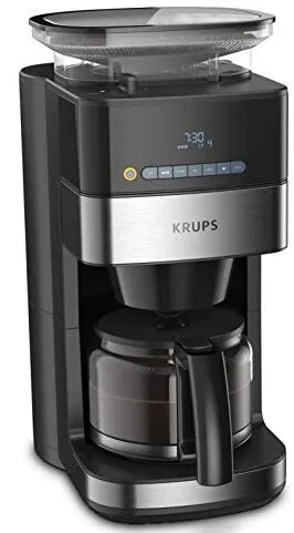 Test Kaffeemaschine mit Mahlwerk: Krups KM8328 Grind Aroma